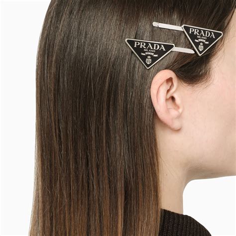 prada haarschmuck|prada hair clips.